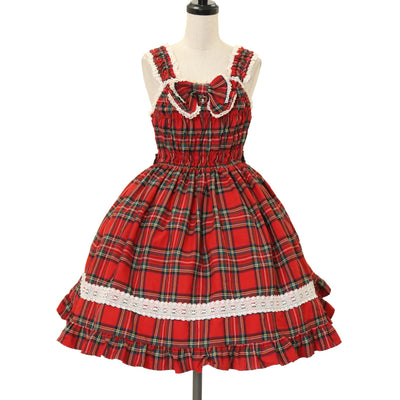 USED】別珍前リボンジャンパースカート | Innocent World Wunderwelt