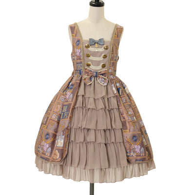 Angelic Pretty ギンガム配色肩リボンジャンパースカート Angelic Pretty - Angelic Pretty ギンガム配色肩リボンジャンパー