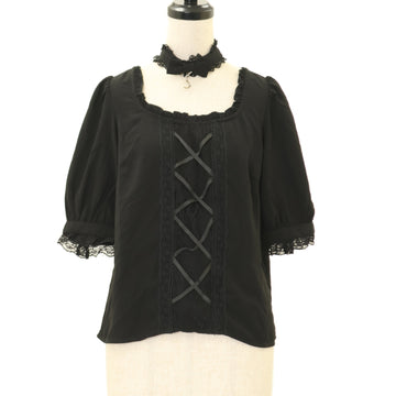 ALICEandthePIRATES＊追想のレースブラウス 黒 USED】追想のレースブラウス | ALICE and the PIRATES | ロリータ