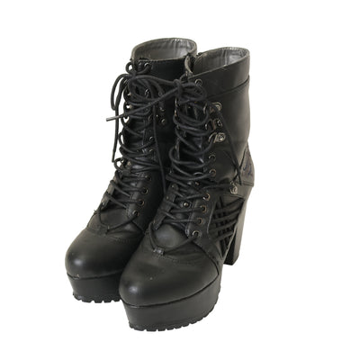 USED】【Mサイズ】クララショートブーツ| ALICE and the PIRATES