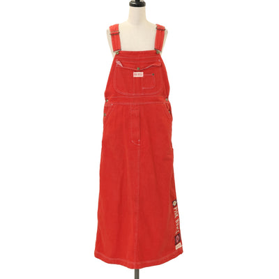 baby the stars ハートエプロン エンジ Red baby the stars ハート