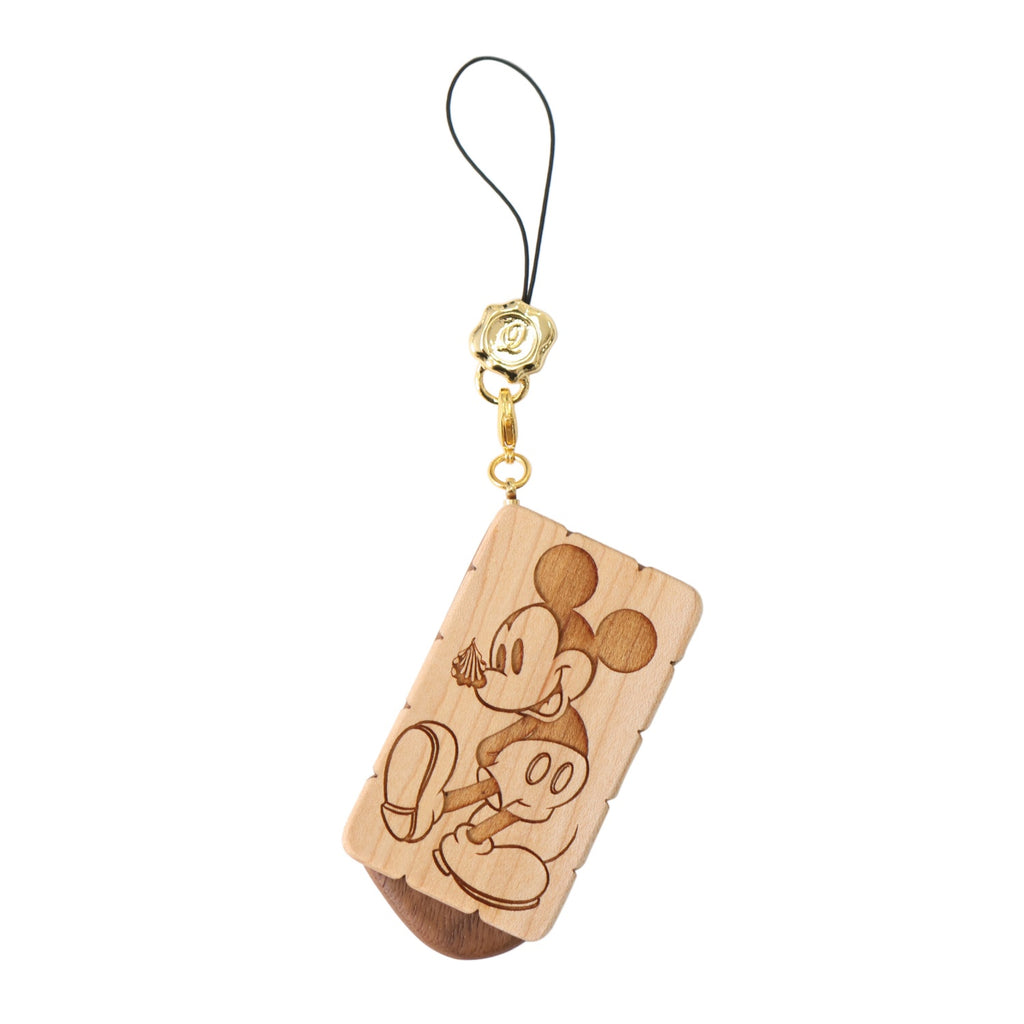 USED】【Disney】ミッキーマウスビスケットストラップ | Q-pot