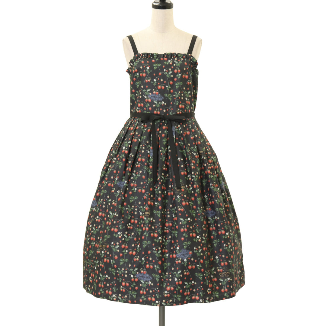 USED】【Mサイズ】Strawberry garden petit frillジャンパースカート