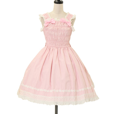 USED】花鳥風月～乙女のはなごろも～プリーツジャンパースカート