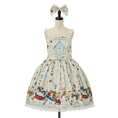 USED】【Mサイズ】クラウンカルーセルバッスルジャンパースカート