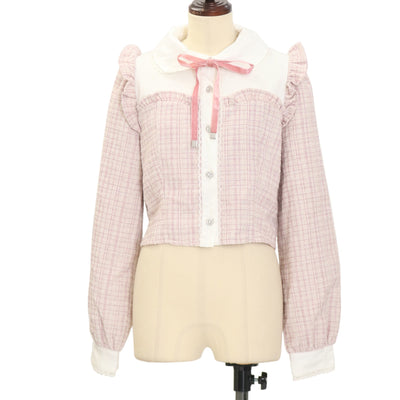 Angelic Pretty リリカルバニーレースブラウス ホワイト USED】リリカルバニーレースブラウス | Angelic Pretty Wunderwelt