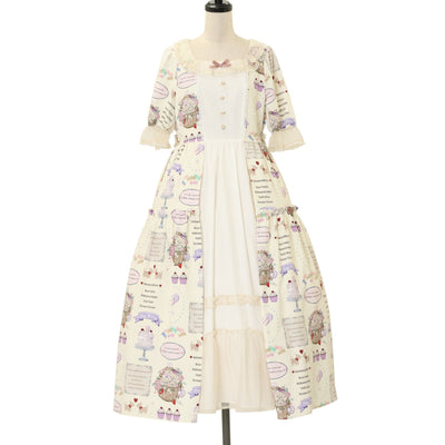 USED】【Mサイズ】メランジュヘリンボーンワンピース | Innocent World