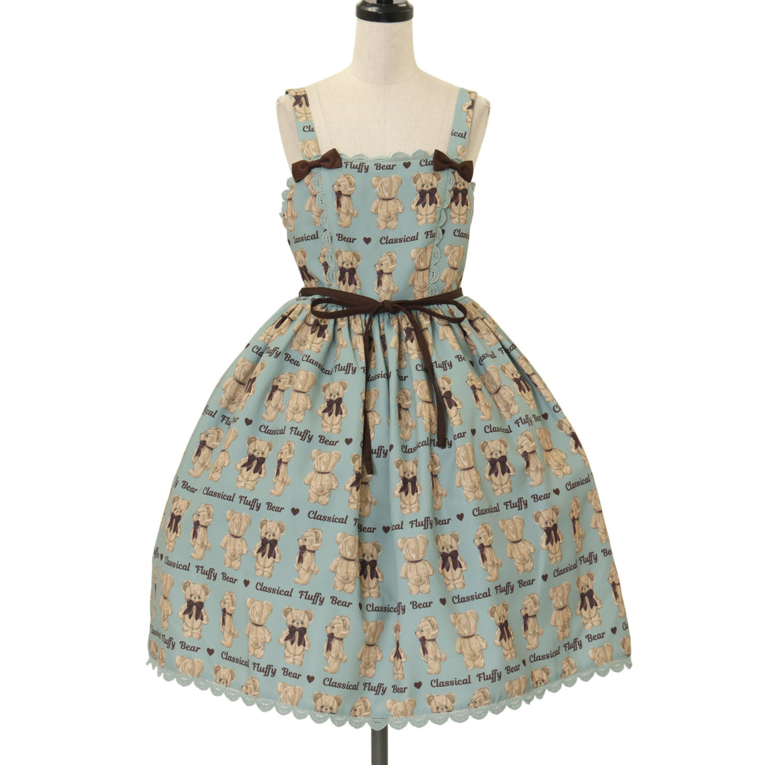 USED】【axes femme kawaii/Mサイズ】フラッフィベアジャンスカ