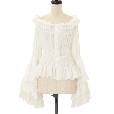 USED】ノーブルレースインタックブラウス | Victorian Maiden