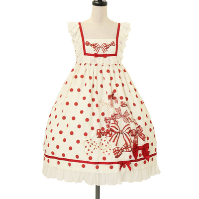 USED】ハイカラ小町タックジャンパースカート | metamorphose