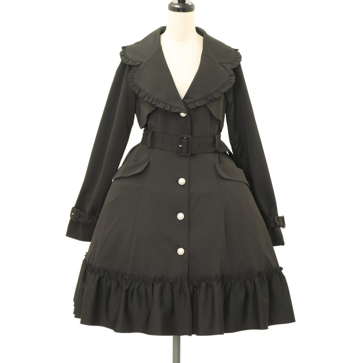 USED】【Mサイズ】French Frillトレンチコート | Amavel Wunderwelt