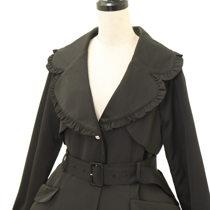 USED】【Mサイズ】French Frillトレンチコート | Amavel Wunderwelt