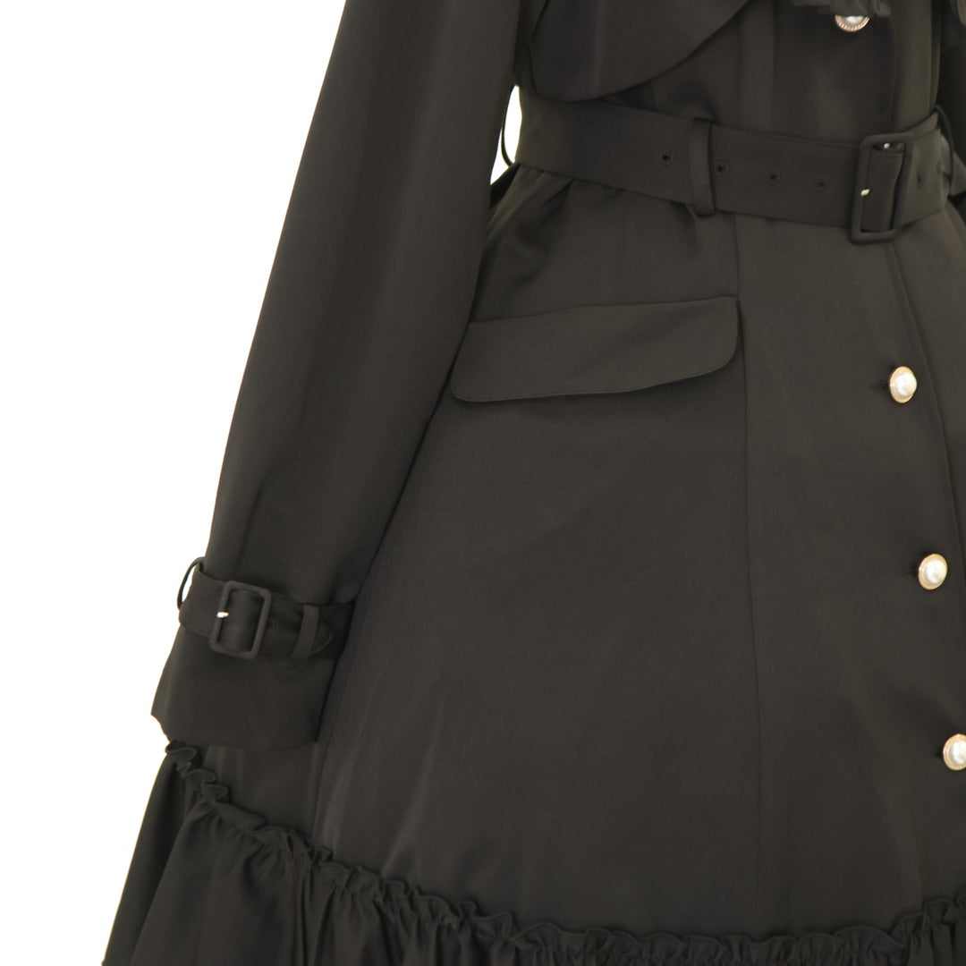 USED】【Mサイズ】French Frillトレンチコート | Amavel Wunderwelt