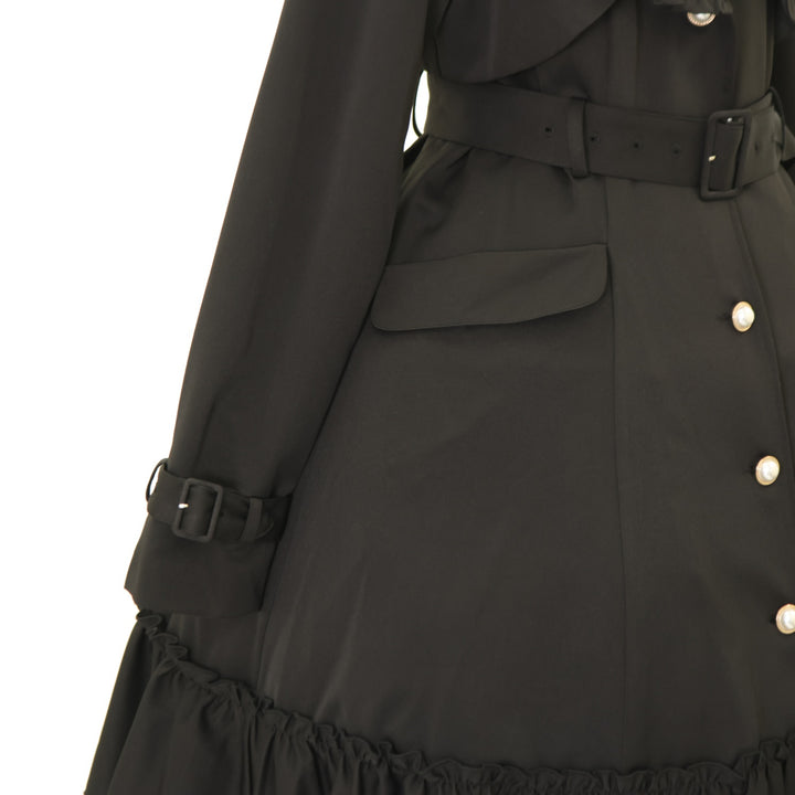 USED】【Mサイズ】French Frillトレンチコート | Amavel Wunderwelt