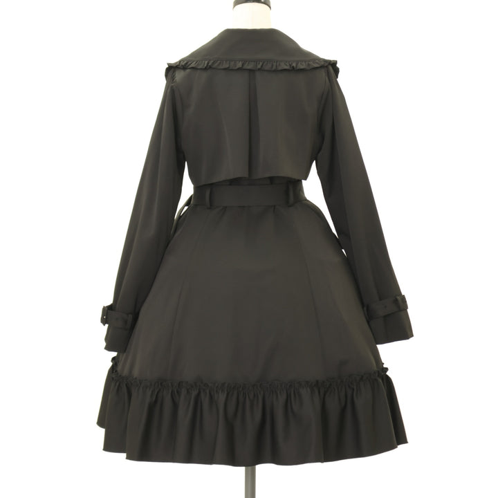 USED】【Mサイズ】French Frillトレンチコート | Amavel Wunderwelt