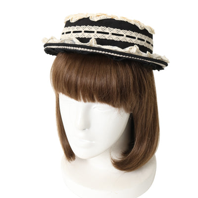 USED】別珍リボン付ミニ帽子 | metamorphose | ロリータ ゴスロリ