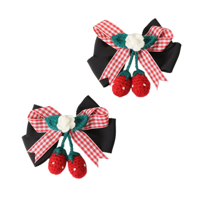 USED】ゆらゆらいちごのサテンリボンクリップ | BABY, THE STARS SHINE