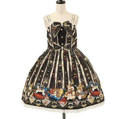 USED】旅立ちのブーケと希望の窓柄ジャンパースカートⅠ | ALICE and