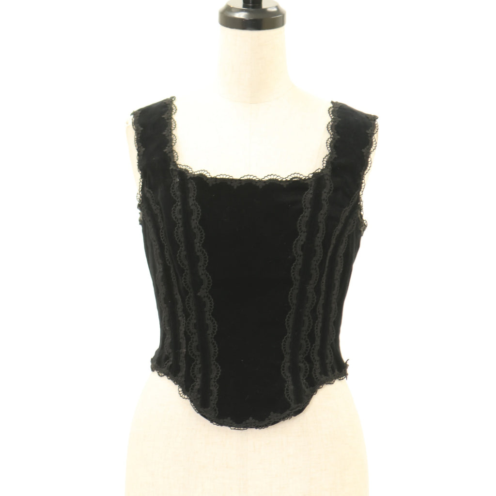 victorian maiden 初期別珍コルセット USED】別珍比翼コルセット | Victorian Maiden | ロリータ ゴスロリ