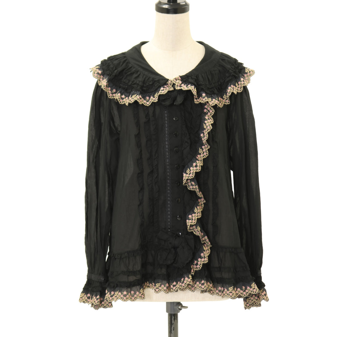 USED】ドイリーレース使いブラウス | PINK HOUSE | ロリータ ゴスロリ