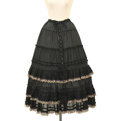 USED】ブリティッシュマリンバッスルスカート | Victorian Maiden