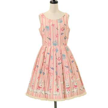 USED】ラビットプリントワンピース | Emily Temple cute Wunderwelt