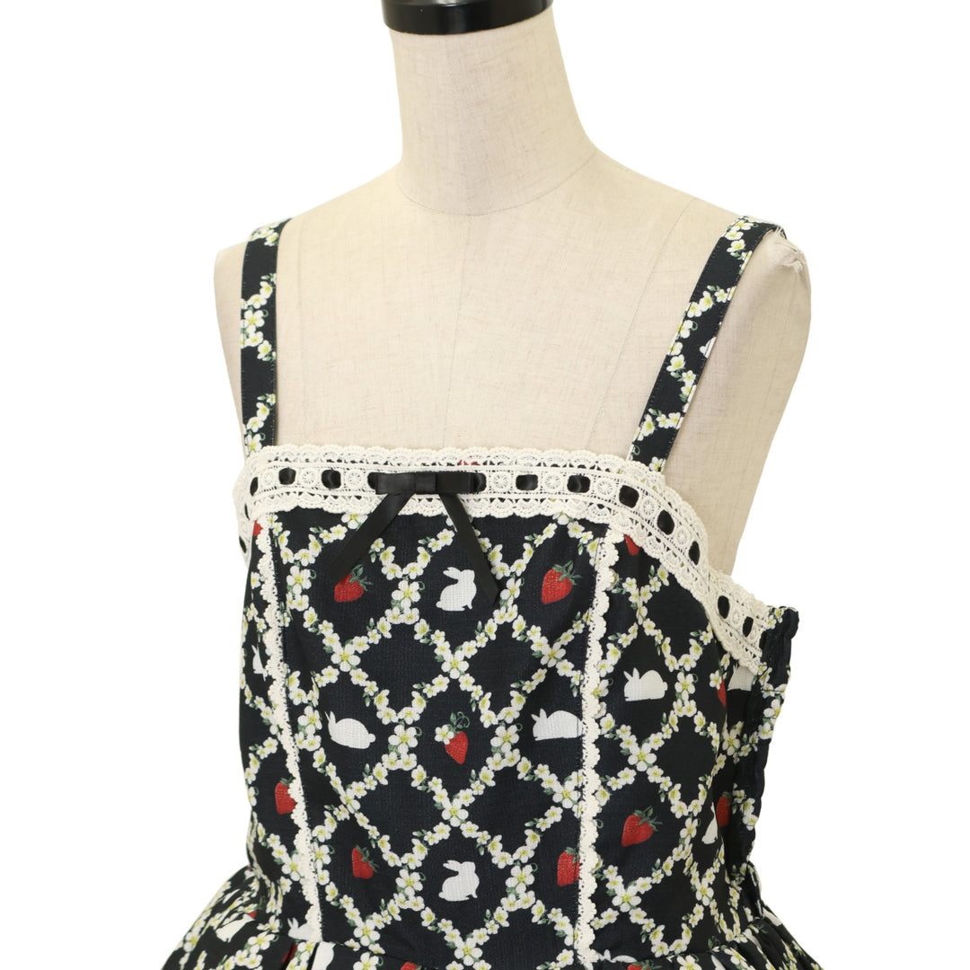 USED】【axes femme kawaii/Mサイズ】ベリーフィールズジャンスカ