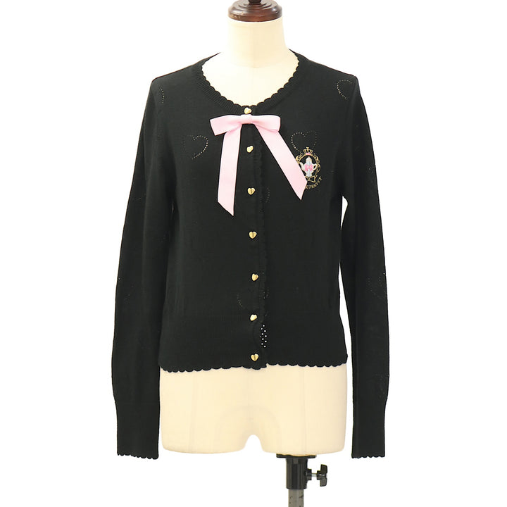 USED】Wonder Tea Pot刺繍ニットカーディガン | Angelic Pretty