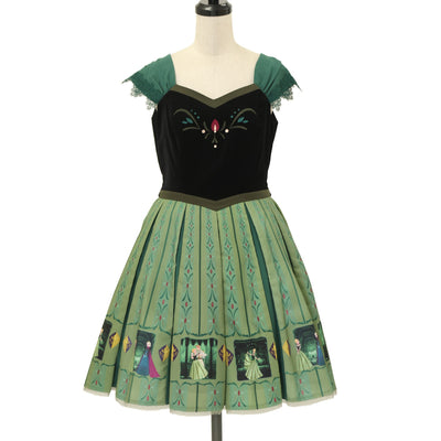 USED】アンティークロココブーケポリーヌドレス（ブリュンヌ