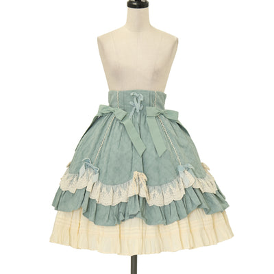 USED】FRILL キャンドル刺繍ドレープスカート | h.NAOTO | ロリータ