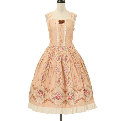 USED】チェック柄編み上げジャンパースカート | Innocent World