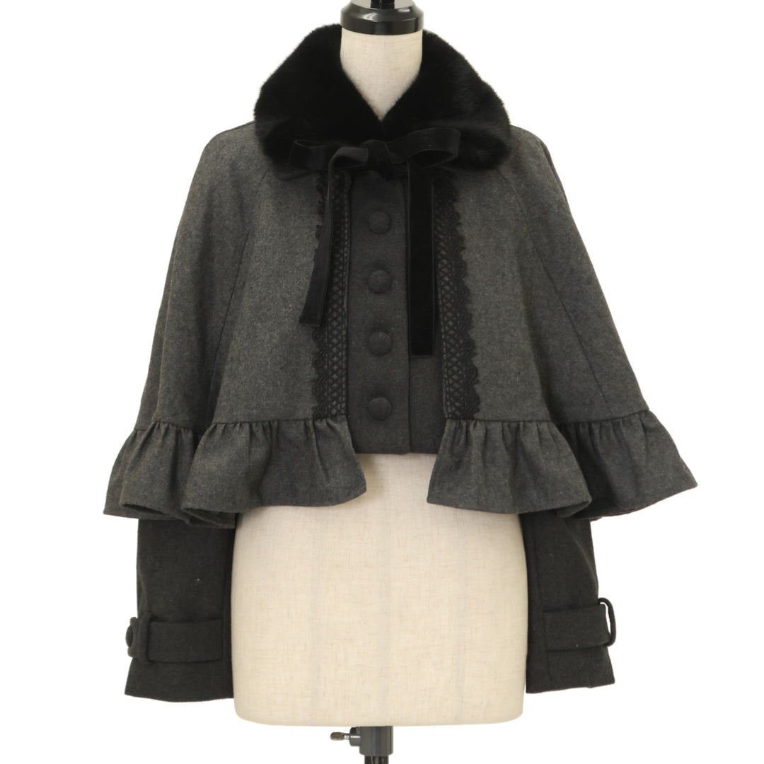 USED】【Mサイズ】Gretelショートケープコート | Sheglit | ロリータ