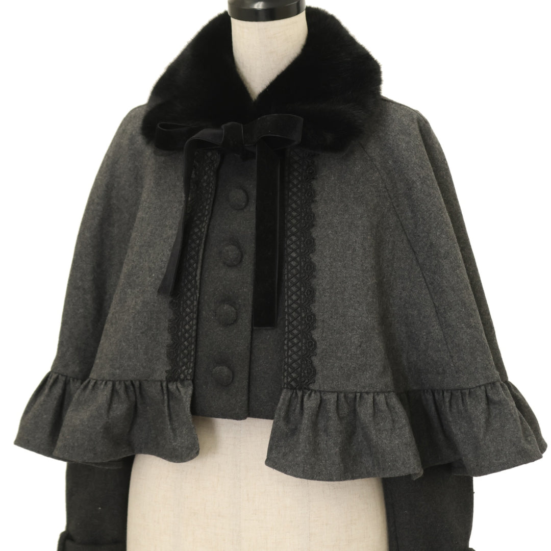 USED】【Mサイズ】Gretelショートケープコート | Sheglit | ロリータ