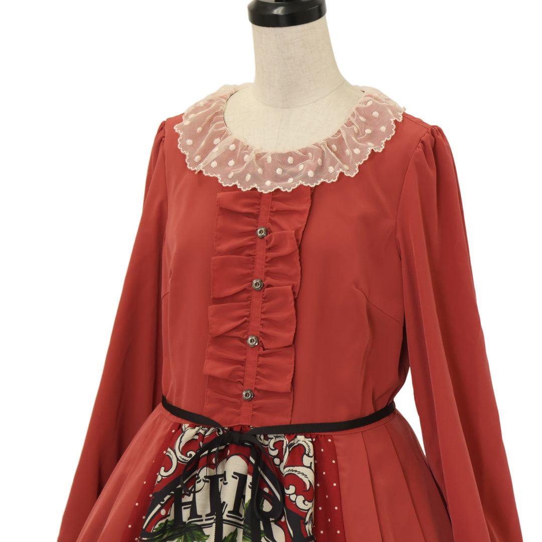 USED】Three Cherryワンピース | Emily Temple cute | ロリータ