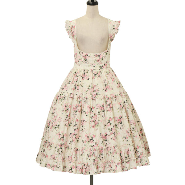 USED】ロココブーケフリルエプロンドレス | Victorian Maiden