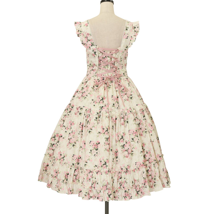 USED】ロココブーケフリルエプロンドレス | Victorian Maiden
