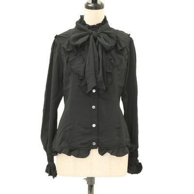 USED】半袖フリルリボンブラウス| metamorphose Wunderwelt - Gothic