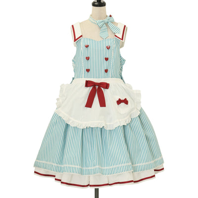 USED】花鳥風月～乙女のはなごろも～プリーツジャンパースカート