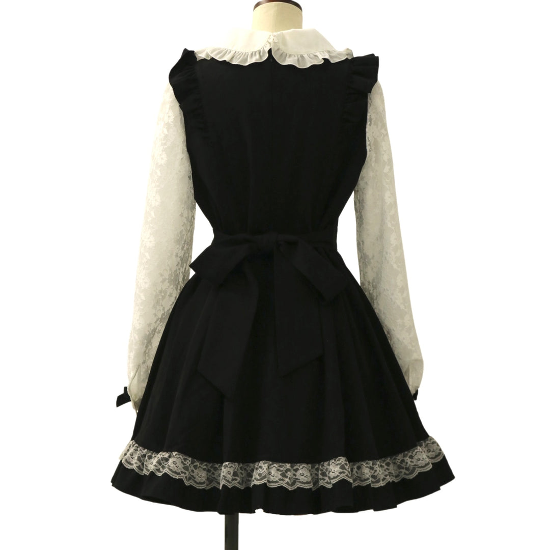 USED】【サイズ2】ダブルレースフリルリボン付ワンピース | Secret