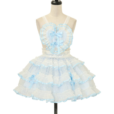 USED】Chess Chocolate ビスチェ風ジャンパースカート | Angelic