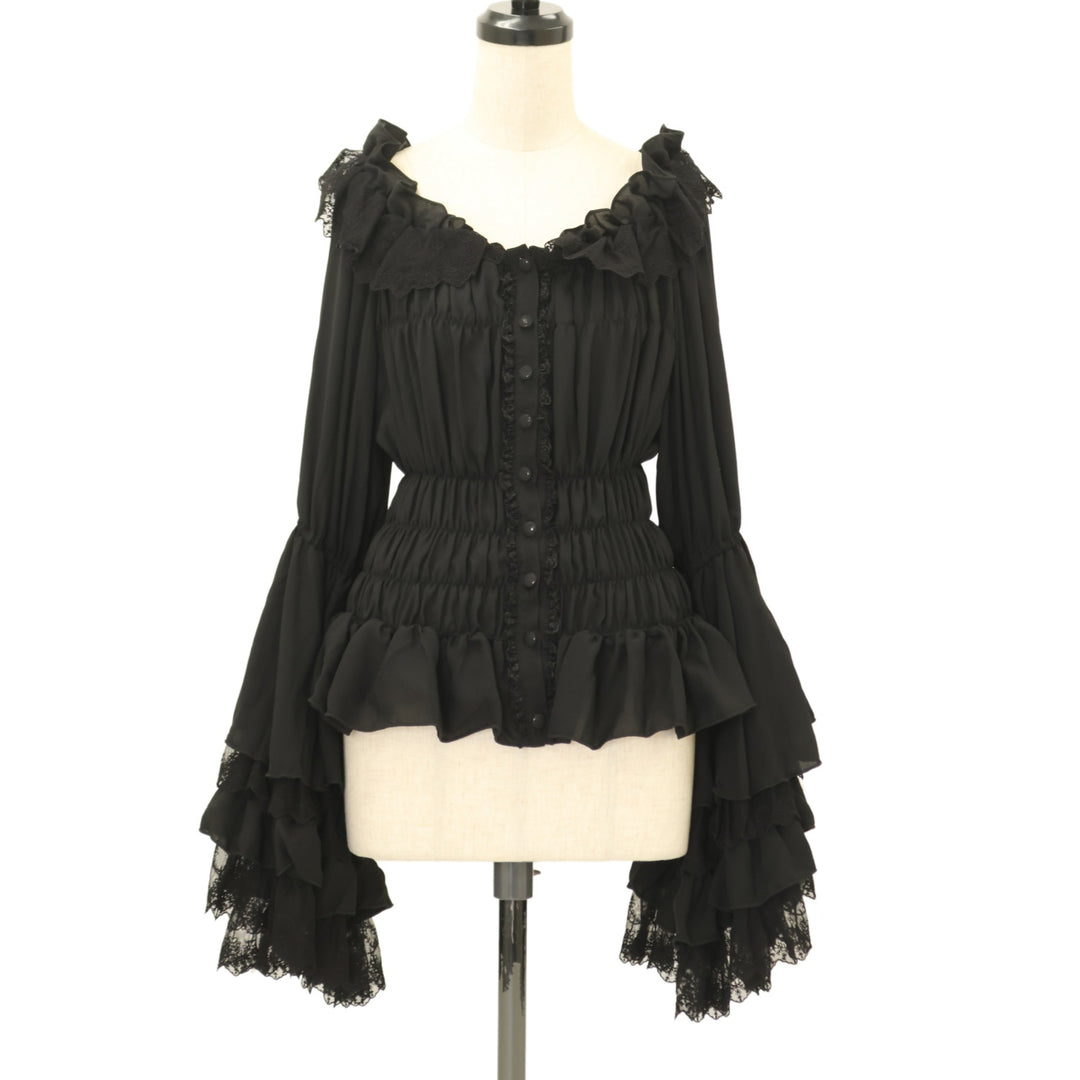 USED】【Vallée lys】Dream of Roses Blouse | ATELIER-PIERROT