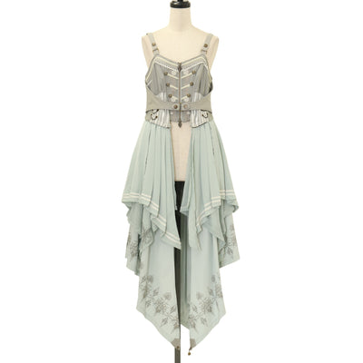 USED】薔薇刺繍ジャガードジャンパースカート | Ozz On | ロリータ