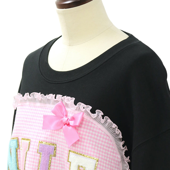 USED】ロゴトレーナー | Nile Perch | ロリータ ゴスロリブランド服