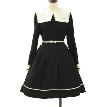 USED】三つリボン別珍ワンピース | Ange Wunderwelt Online Shop