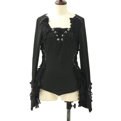 USED】【H.Jelly/Honey】蝶々プリントフリルキャミソール | h.NAOTO