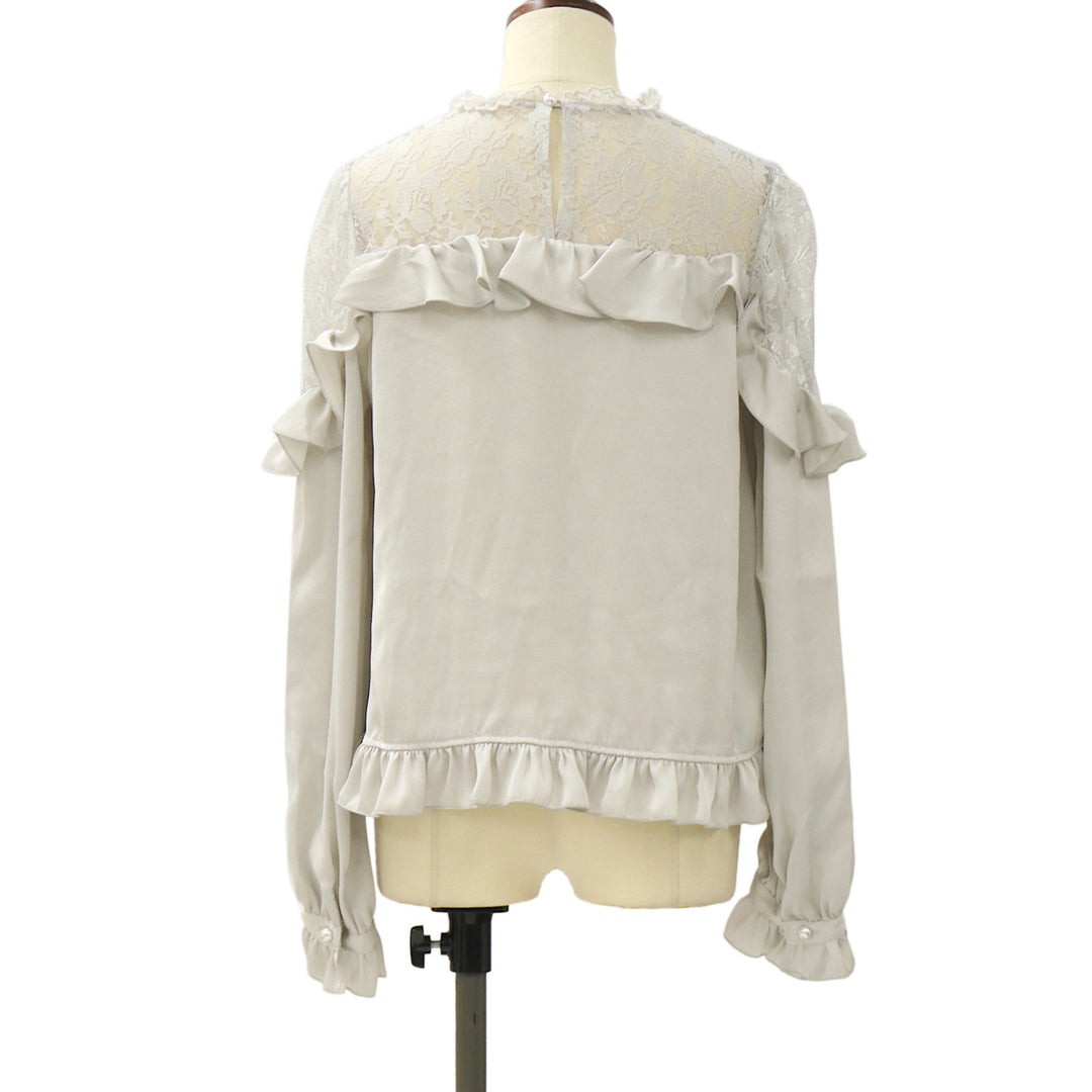 Lacy Frill 半袖ブラウス ピンク 商品一覧ページ