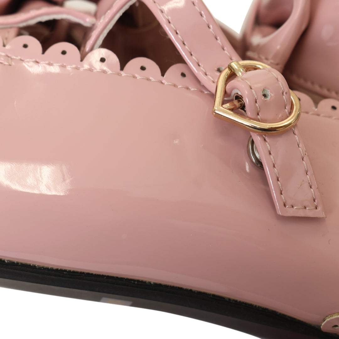 USED】【Lサイズ】エナメルChelseaリボンシューズ | Angelic Pretty