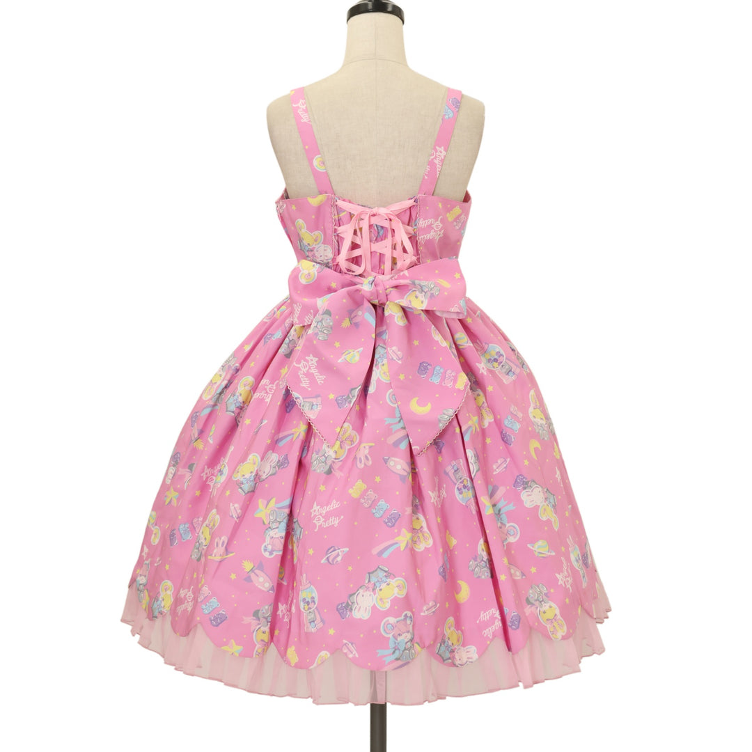 angelicpretty SPACE TOYSジャンパースカート USED】SPACE TOYSジャンパースカート| Angelic Pretty Wunderwelt