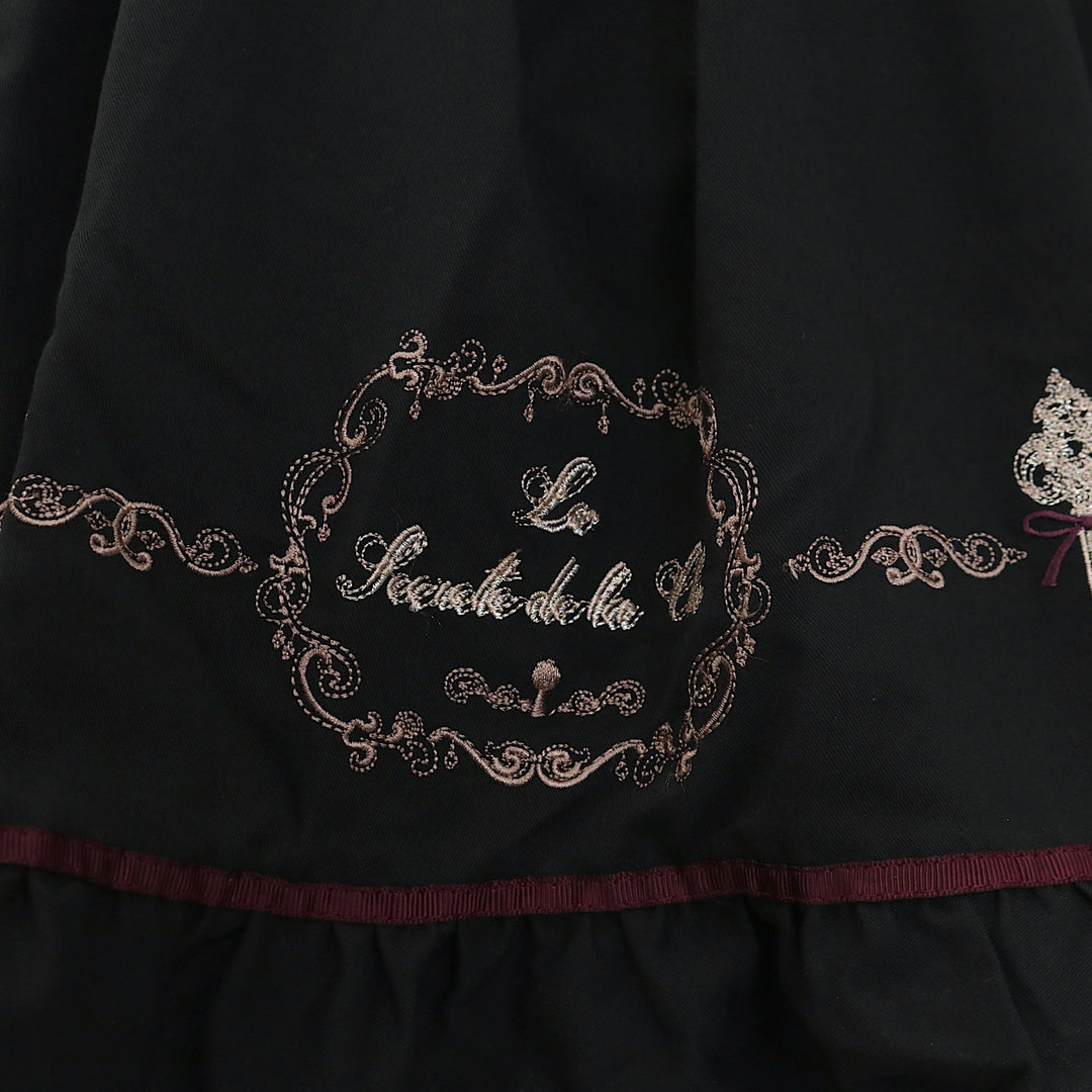 USED】鍵モチーフ刺繍入りジャンスカ | Amavel | ロリータ ゴスロリ