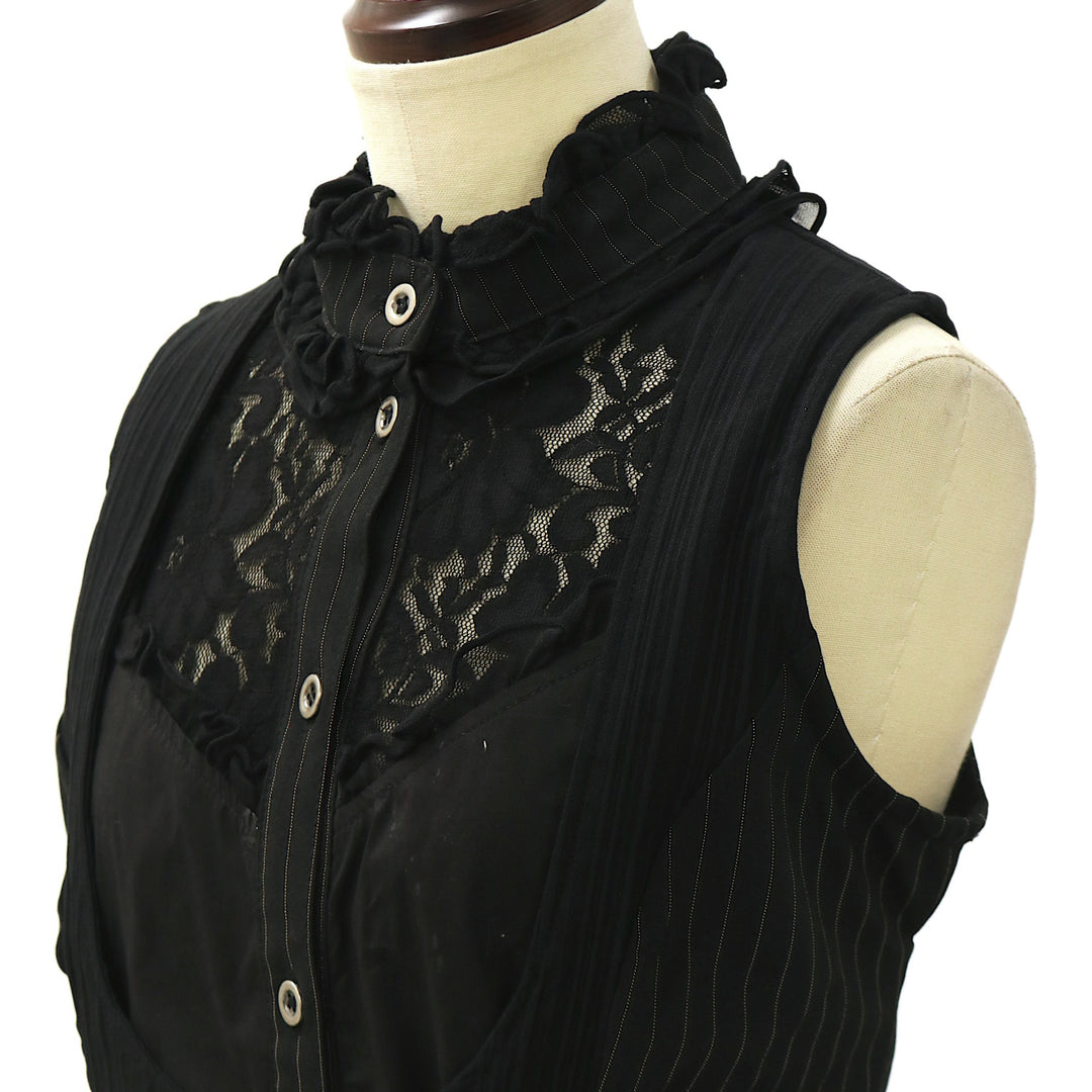 h.naoto h.blood イレヘムレイヤードワンピース h. Naoto Blood Gothic Lace Up JSK by h.NAOTO